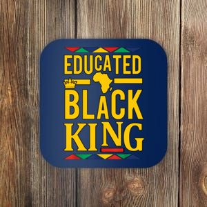 Dashiki Educated Black KING African DNA Pride Coaster