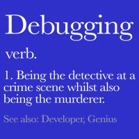 Debugging Definition Funny Coding Programming Coaster