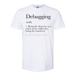 Debugging Definition Funny Coding Programming Softstyle CVC T-Shirt