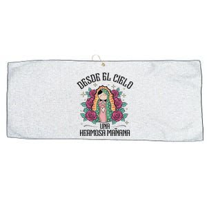 Desde El Cielo Una Hermosa Manana Large Microfiber Waffle Golf Towel