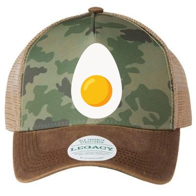 Deviled Egg Costume Funny Halloween Egg Costume Legacy Tie Dye Trucker Hat