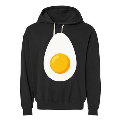 Deviled Egg Costume Funny Halloween Egg Costume Garment-Dyed Fleece Hoodie