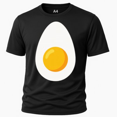 Deviled Egg Costume Funny Halloween Egg Costume Cooling Performance Crew T-Shirt