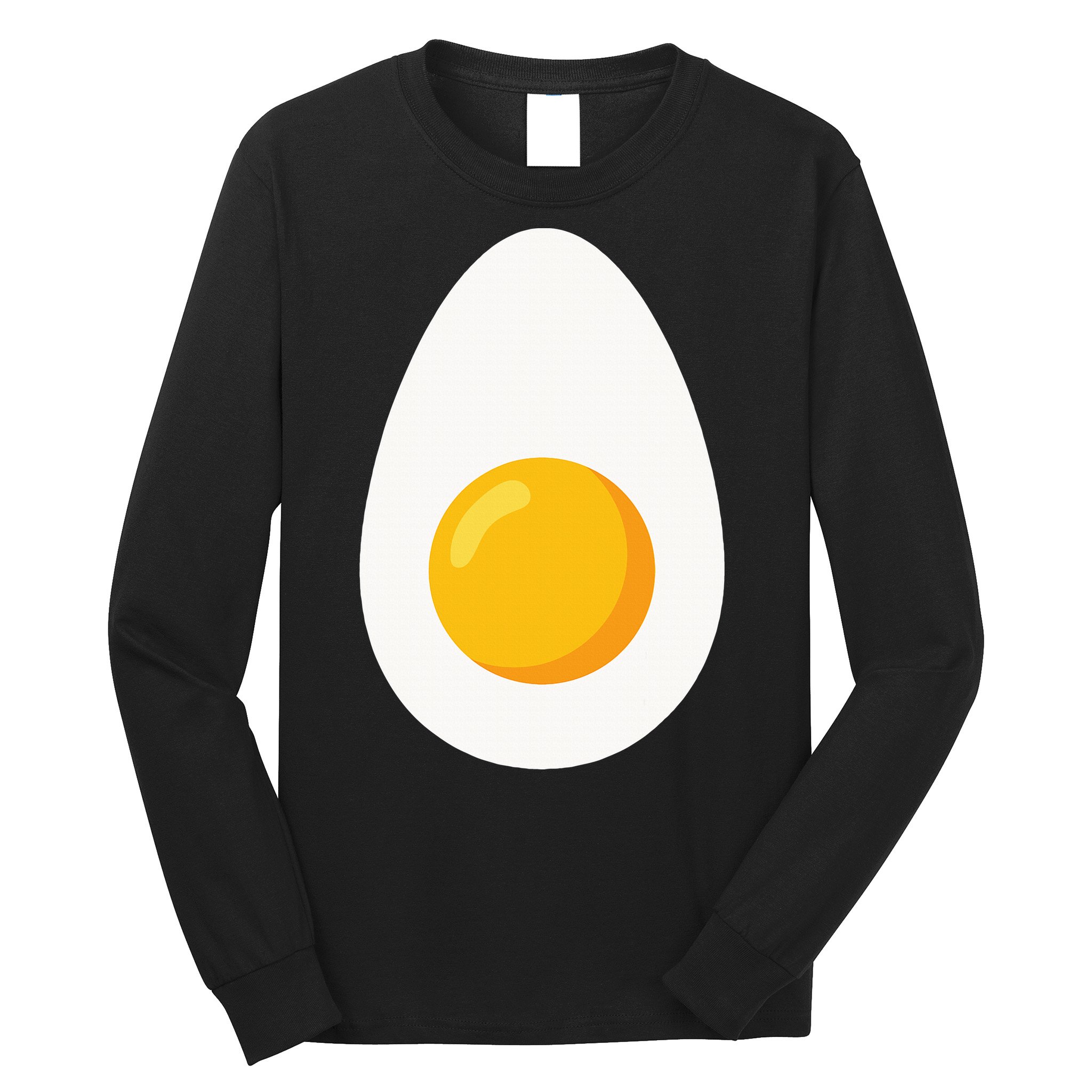Deviled Egg Costume Funny Halloween Egg Costume Long Sleeve Shirt