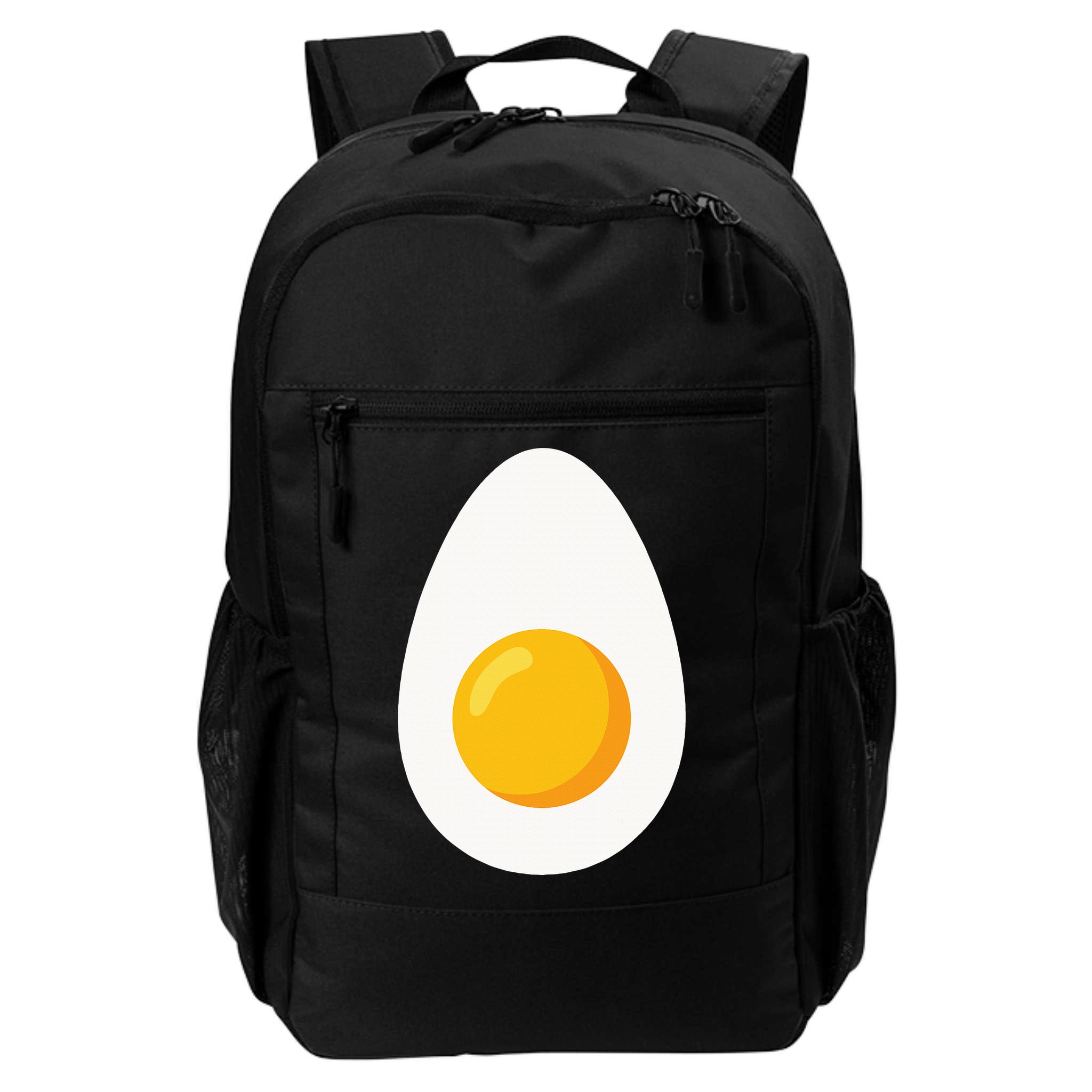 Deviled Egg Costume Funny Halloween Egg Costume Backpack