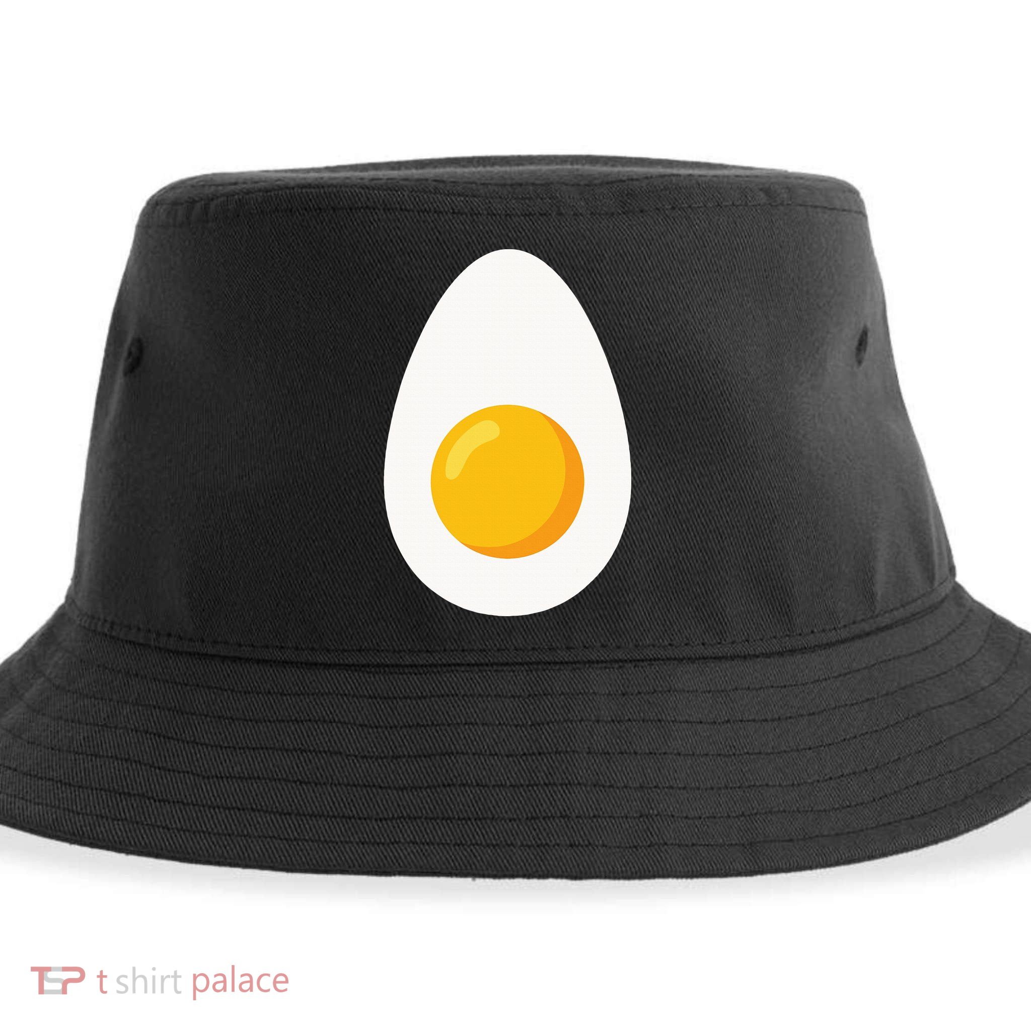 Deviled Egg Costume Funny Halloween Egg Costume Sustainable Bucket Hat