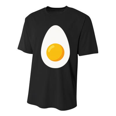 Deviled Egg Costume Funny Halloween Egg Costume Youth Performance Sprint T-Shirt