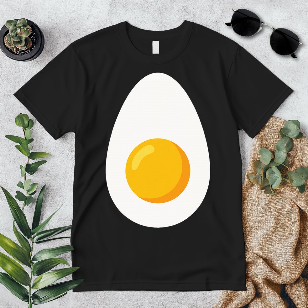 Deviled Egg Costume Funny Halloween Egg Costume Premium T-Shirt