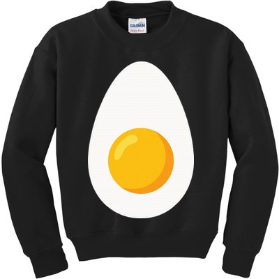 Deviled Egg Costume Funny Halloween Egg Costume Kids Sweatshirt