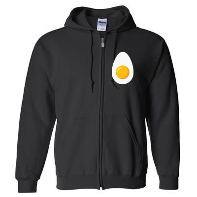 Deviled Egg Costume Funny Halloween Egg Costume Full Zip Hoodie