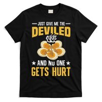 Deviled Eggs Container With Lid Holder Food Deviled Eggs T-Shirt