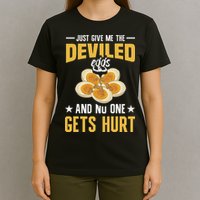 Deviled Eggs Container With Lid Holder Food Deviled Eggs T-Shirt