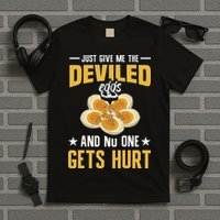 Deviled Eggs Container With Lid Holder Food Deviled Eggs T-Shirt