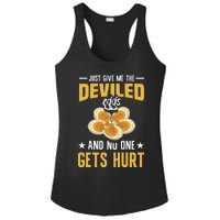 Deviled Eggs Container With Lid Holder Food Deviled Eggs Ladies PosiCharge Competitor Racerback Tank