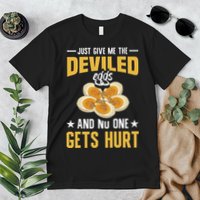 Deviled Eggs Container With Lid Holder Food Deviled Eggs Premium T-Shirt