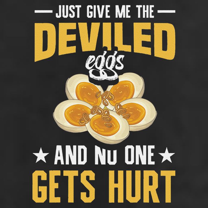 Deviled Eggs Container With Lid Holder Food Deviled Eggs Trucker Hat
