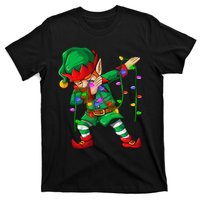 Dabbing Elf Costume Christmas Squad Boy Xmas T-Shirt