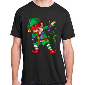 Dabbing Elf Costume Christmas Squad Boy Xmas Adult ChromaSoft Performance T-Shirt