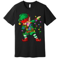 Dabbing Elf Costume Christmas Squad Boy Xmas Premium T-Shirt