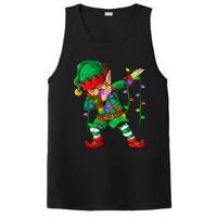 Dabbing Elf Costume Christmas Squad Boy Xmas PosiCharge Competitor Tank