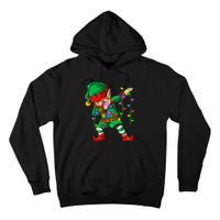 Dabbing Elf Costume Christmas Squad Boy Xmas Tall Hoodie