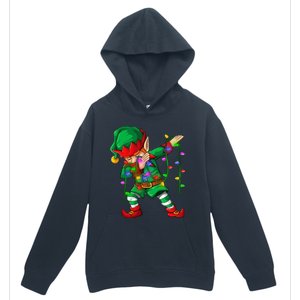 Dabbing Elf Costume Christmas Squad Boy Xmas Urban Pullover Hoodie