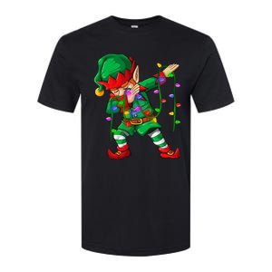 Dabbing Elf Costume Christmas Squad Boy Xmas Softstyle CVC T-Shirt