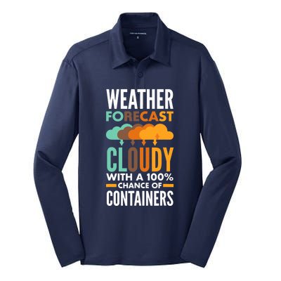 DevOps Engineer Cloud Computing Weather Forecast Silk Touch Performance Long Sleeve Polo