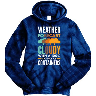 DevOps Engineer Cloud Computing Weather Forecast Tie Dye Hoodie