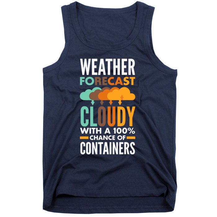 DevOps Engineer Cloud Computing Weather Forecast Tank Top