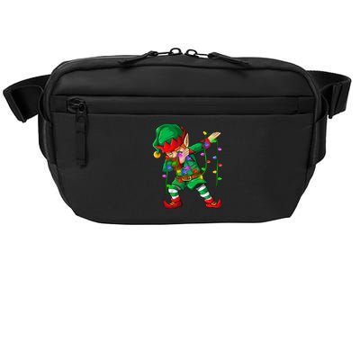 Dabbing Elf Costume Christmas Squad Crossbody Pack