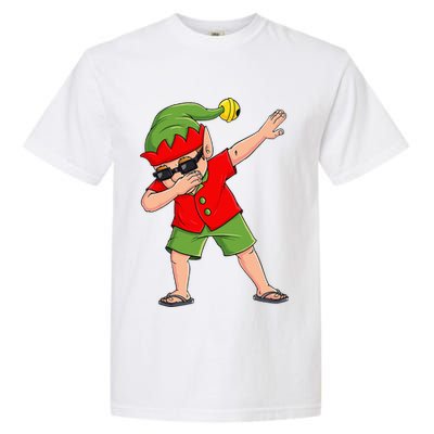 Dabbing Elf Christmas In July Summer Xmas Dab Garment-Dyed Heavyweight T-Shirt