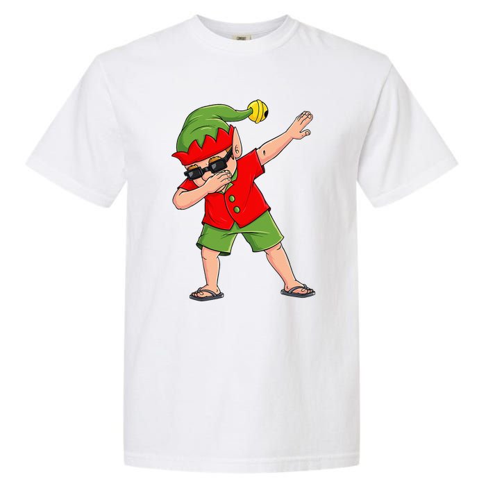 Dabbing Elf Christmas In July Summer Xmas Dab Garment-Dyed Heavyweight T-Shirt