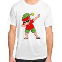 Dabbing Elf Christmas In July Summer Xmas Dab Adult ChromaSoft Performance T-Shirt