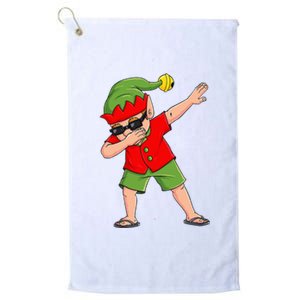 Dabbing Elf Christmas In July Summer Xmas Dab Platinum Collection Golf Towel