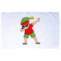 Dabbing Elf Christmas In July Summer Xmas Dab Microfiber Hand Towel