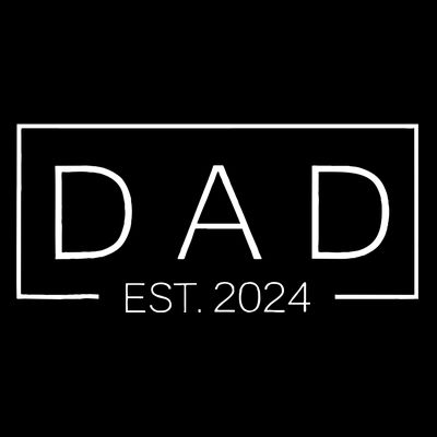 Dad Est Custom Year New Father Personalize Year T-Shirt