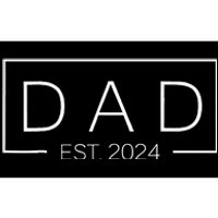 Dad Est Custom Year New Father Personalize Year Bumper Sticker