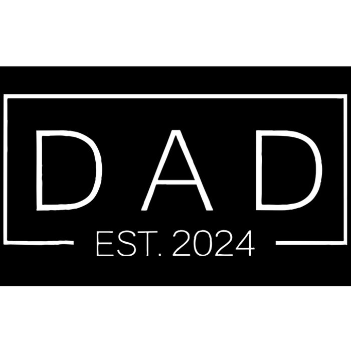 Dad Est Custom Year New Father Personalize Year Bumper Sticker