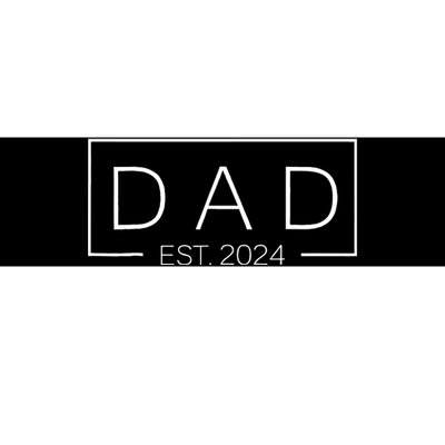 Dad Est Custom Year New Father Personalize Year Bumper Sticker