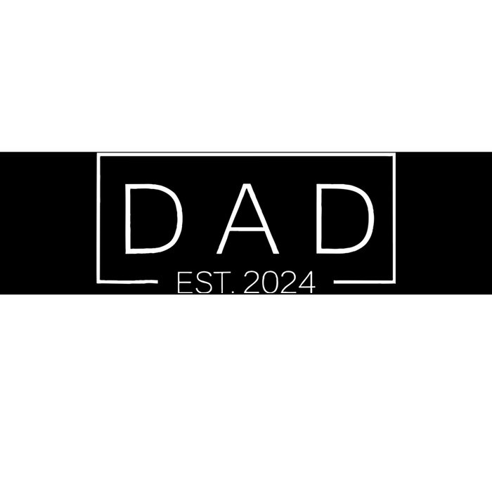 Dad Est Custom Year New Father Personalize Year Bumper Sticker