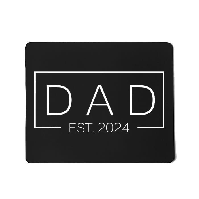 Dad Est Custom Year New Father Personalize Year Mousepad