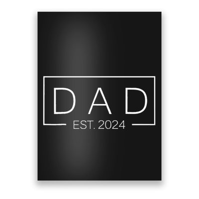 Dad Est Custom Year New Father Personalize Year Poster