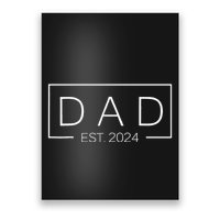 Dad Est Custom Year New Father Personalize Year Poster