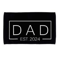 Dad Est Custom Year New Father Personalize Year Microfiber Hand Towel