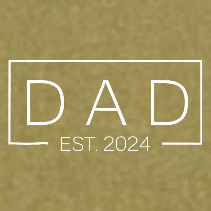 Dad Est Custom Year New Father Personalize Year Garment-Dyed Women's Muscle Tee