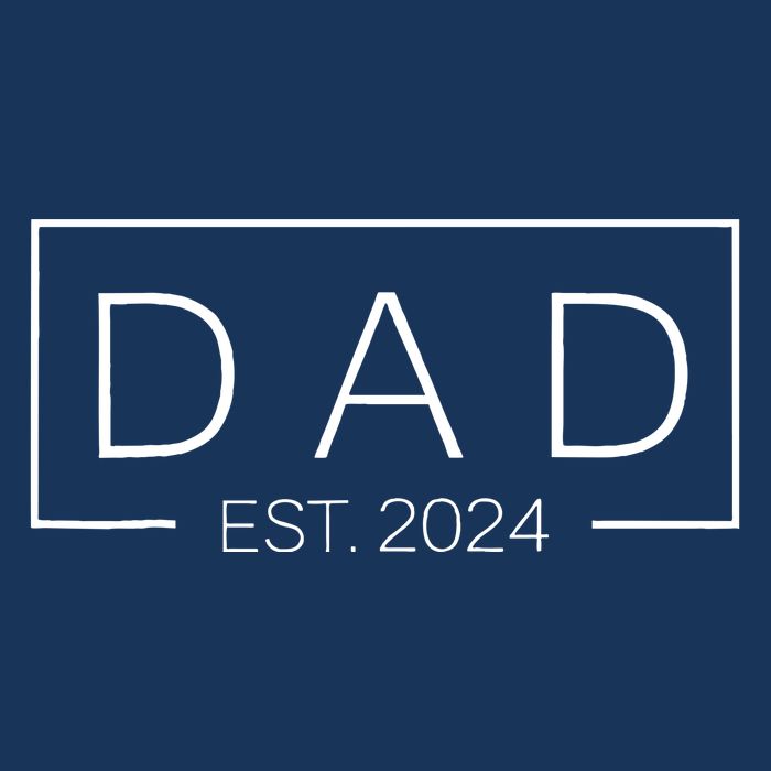 Dad Est Custom Year New Father Personalize Year Infant Baby Jersey Bodysuit