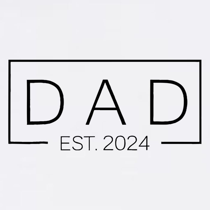 Dad Est Custom Year New Father Personalize Year Garment-Dyed Sweatshirt
