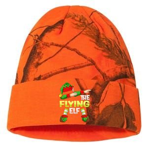 Dabbing Elf Christmas Pilote Pilotes Airplane The Flying Elf Gift Kati Licensed 12" Camo Beanie