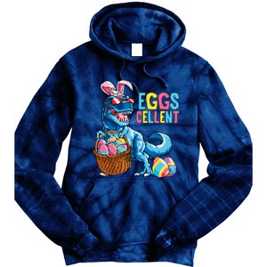 Dinosaur Eggs Cellent Easter Egg Dinosaur Funny Easter Dinosaur Tie Dye Hoodie